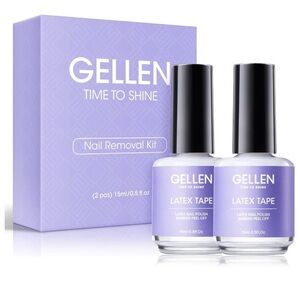 Gellen Time To Shine Nail Removal Kit - 2pc 15ml (NEW)